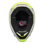 FOX Racing MX Youth Helmet - V1 COLLECT (Grey/Fluo Yellow/Black)
