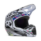 FOX Racing MX | Enduro Helmet - V1 MIPS IMAGE COSMO (White/Black)