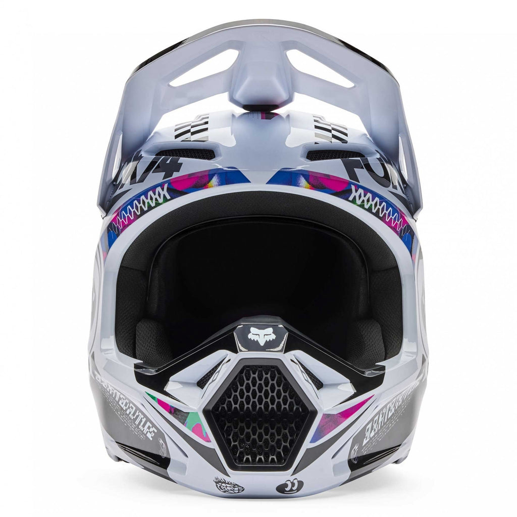 FOX Racing MX | Enduro Helmet - V1 IMAGE COSMO (White/Black)