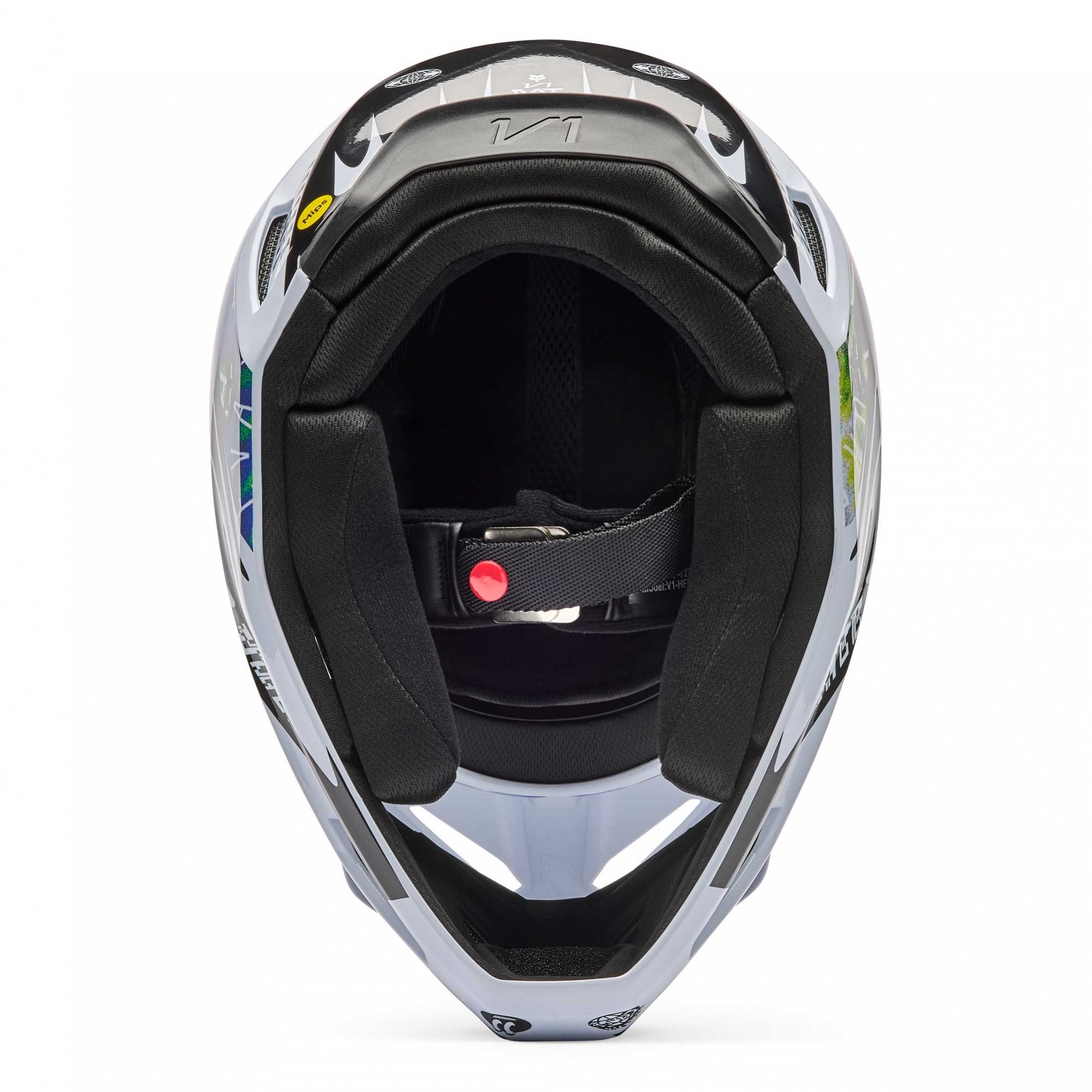 FOX Racing MX | Enduro Helmet - V1 IMAGE COSMO (White/Black)