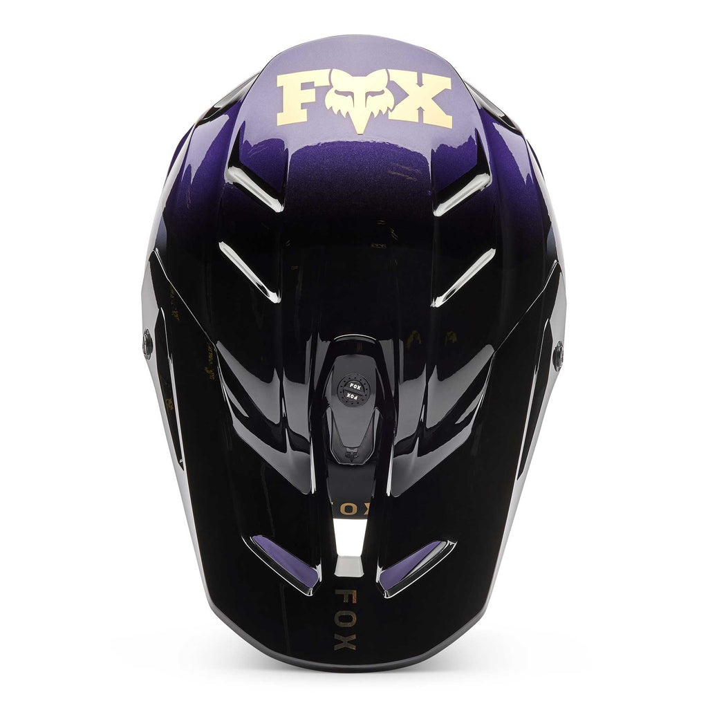 FOX MX | Enduro Helmet - V3 DRIP (Black/Purple)