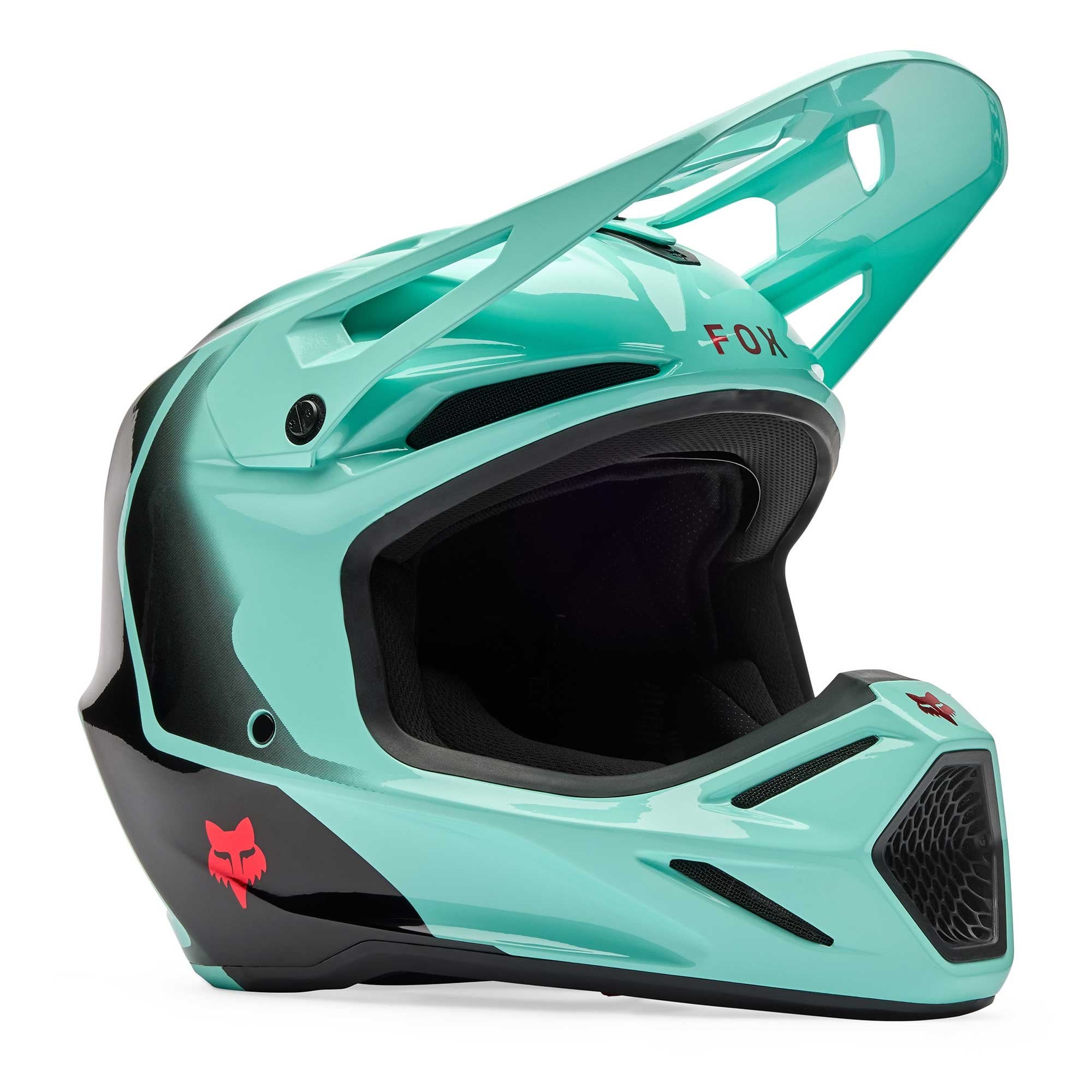FOX MX | Enduro Helmet - V3 DRIP (Turquoise)
