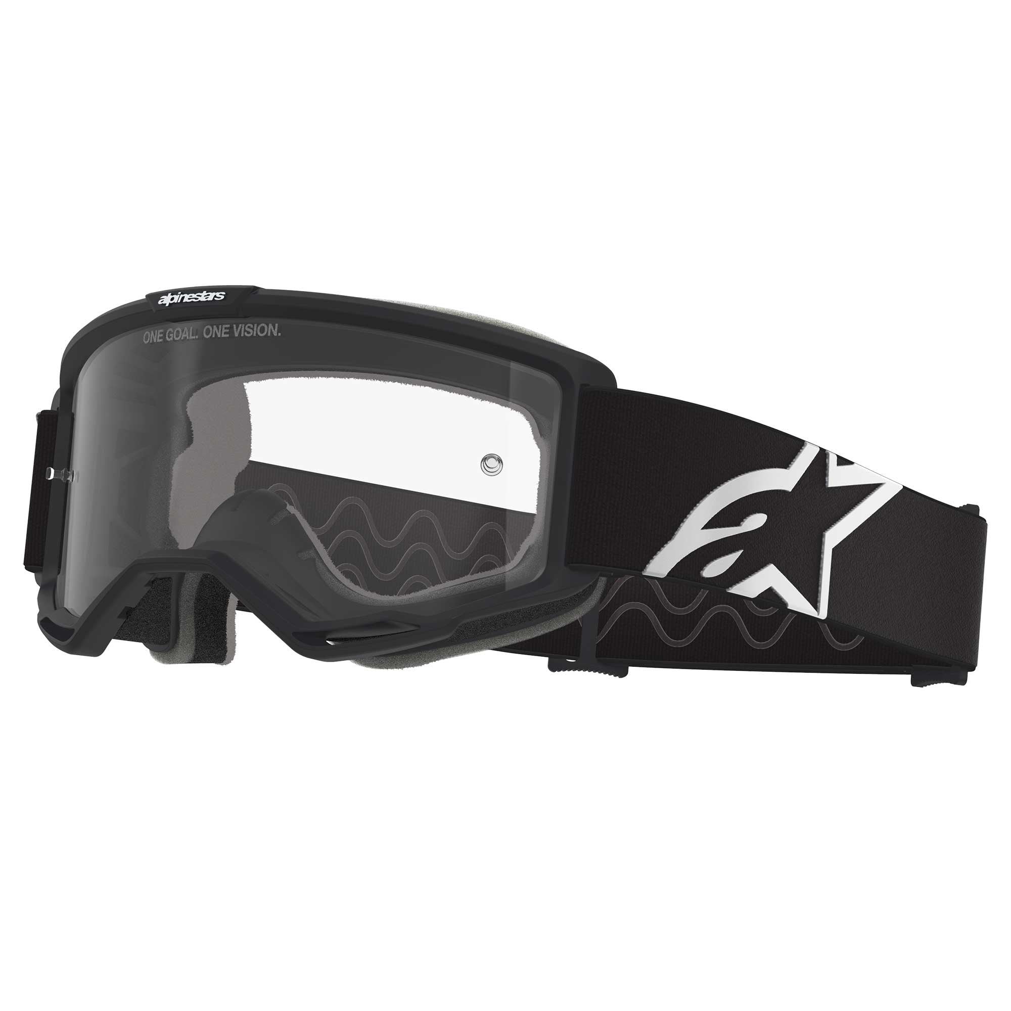 Alpinestars (MX26) Goggles - Vision OTG (Black) Clear Lens