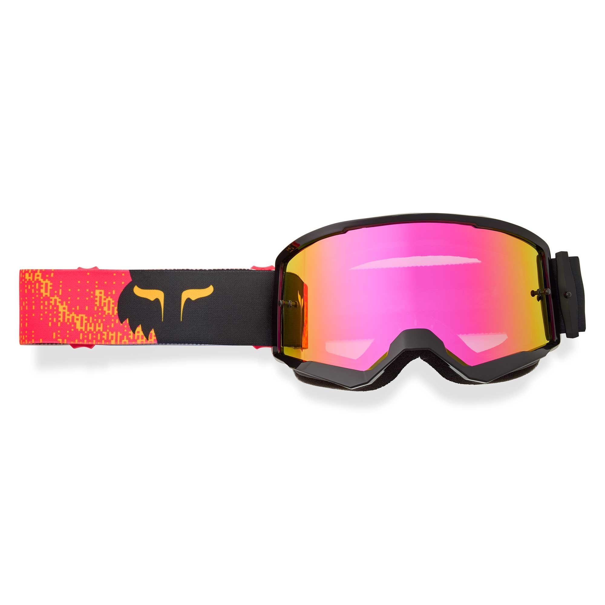 FOX Racing MX | MTB Goggles - MAIN V3 KAIROS (Tangerine) Mirror Red Lens
