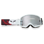 FOX Racing MX | MTB Goggles - MAIN V3 KAIROS (White/Fluo Red) Mirror Lens