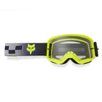 FOX Racing MX | MTB Goggles - MAIN V3 COLLECT (Grey/Yellow/Black) Clear Lens