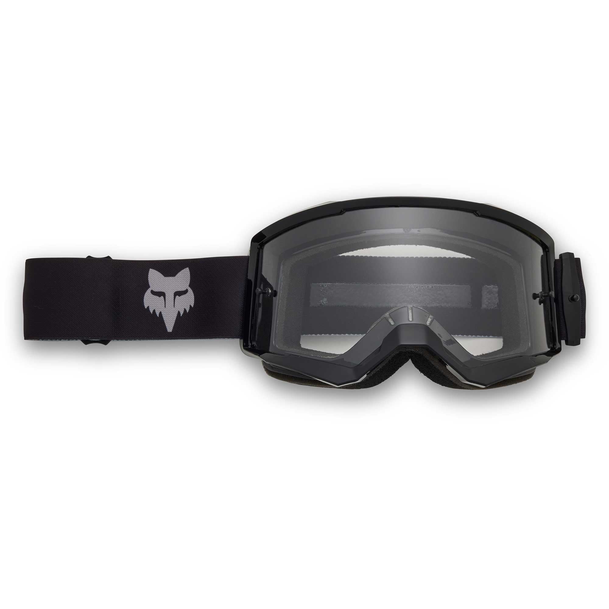 FOX Racing MX | MTB Goggles - MAIN V3 SAND (Black) Clear Lens