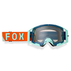 FOX Racing MX | MTB Goggles - AIRSPACE V3 TINE (Twilight/Teal/Orange) Smoke + Clear Lens