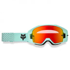 FOX Racing MX | MTB Goggles - VUE CORE (Turquoise) VIVID Mirror Red Lens