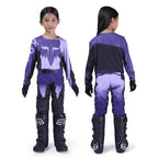 FOX Racing Youth MX Jersey & Pant Kit Deal - FLEXAIR SPIRE (Lilac/Purple/Black)