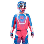 FOX Racing MX Jersey & Pant Kit Deal - 180 COLLECT (Blue/Pink/White)