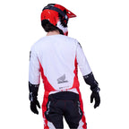 FOX Racing MX Jersey & Pant Kit Deal - 180 HONDA (Fluo Red/White/Black)
