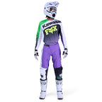 FOX (2026) MX Jersey & Pant Kit Deal - 180 KAWASAKI (Purple/White/Green)