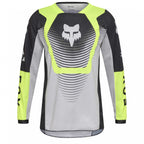 FOX Racing Youth MX Jersey - 180 COLLECT (Grey/Flo Yellow/Black)