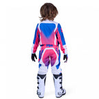 FOX Racing Youth MX Jersey & Pant Kit Deal - 180 COLLECT (Blue/Pink/White)