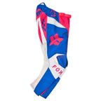 FOX Racing Youth MX Jersey & Pant Kit Deal - 180 COLLECT (Blue/Pink/White)