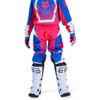 FOX Racing Youth MX Jersey & Pant Kit Deal - 180 COLLECT (Blue/Pink/White)