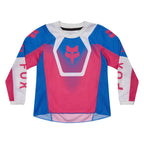 FOX Racing Kids MX Jersey & Pant Kit Deal - 180 COLLECT (Blue/Pink/White)