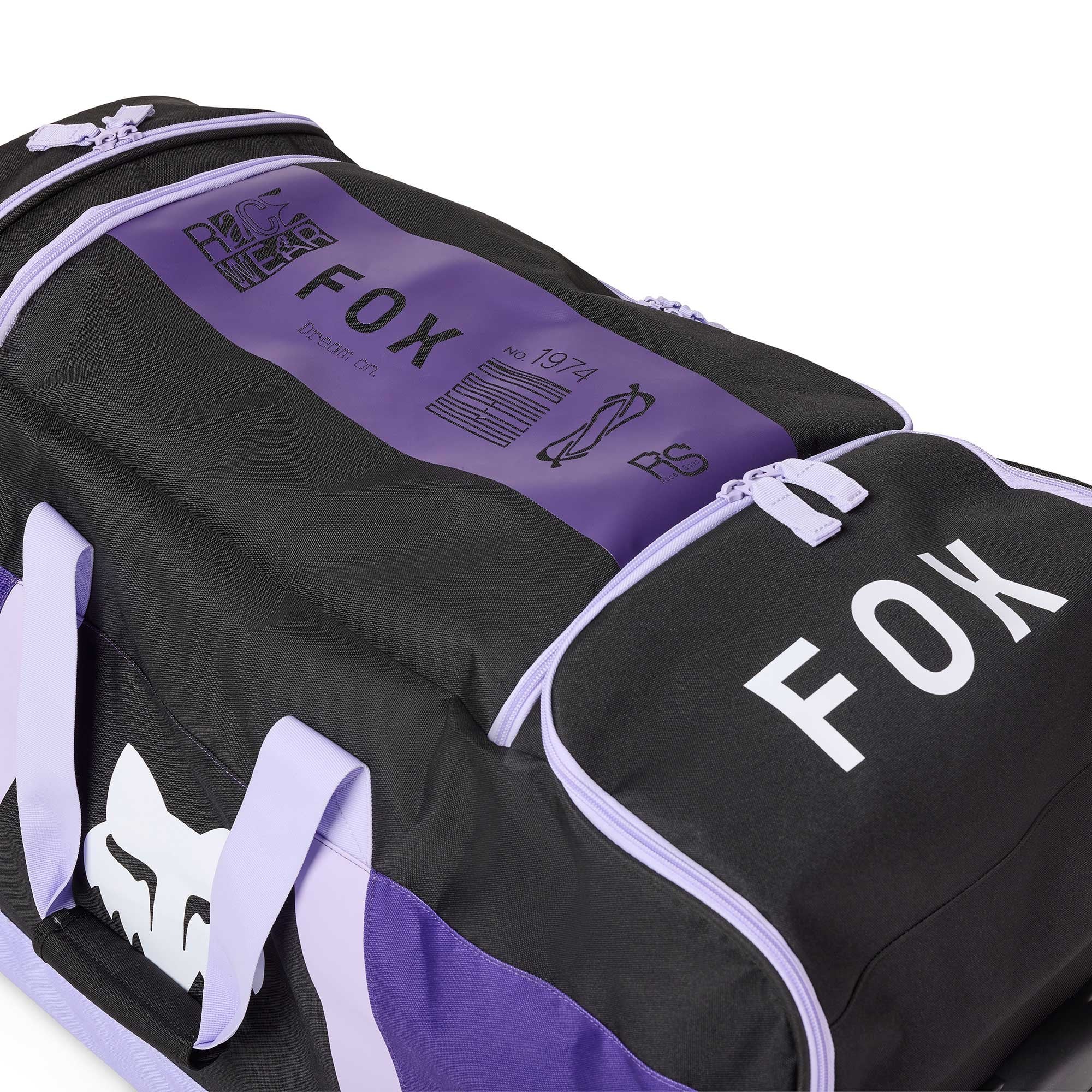 FOX Racing Gear Bag - Shuttle 180 Roller - 152L - RACE-SPEC (Grape/Purple/Black)