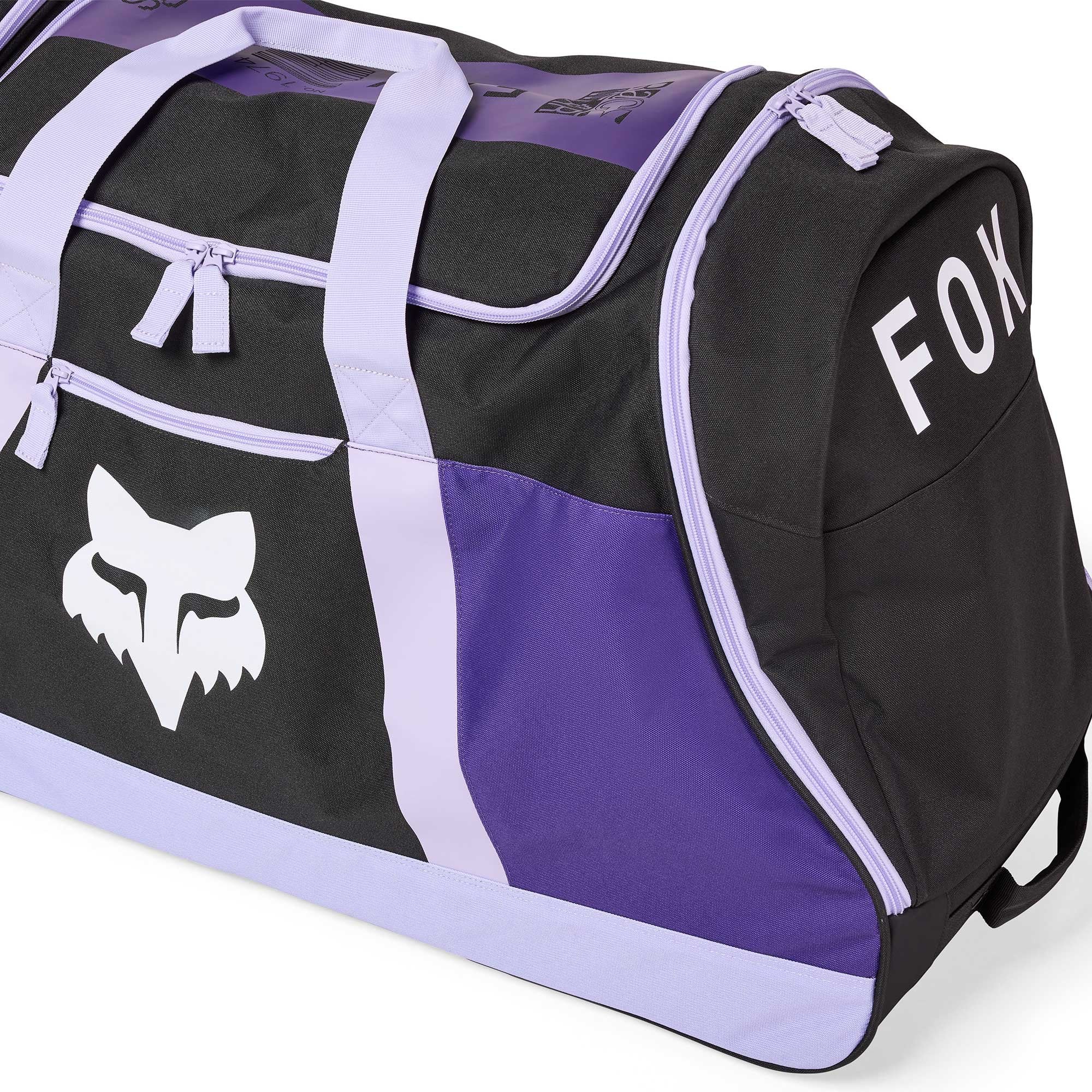 FOX Racing Gear Bag - Shuttle 180 Roller - 152L - RACE-SPEC (Grape/Purple/Black)