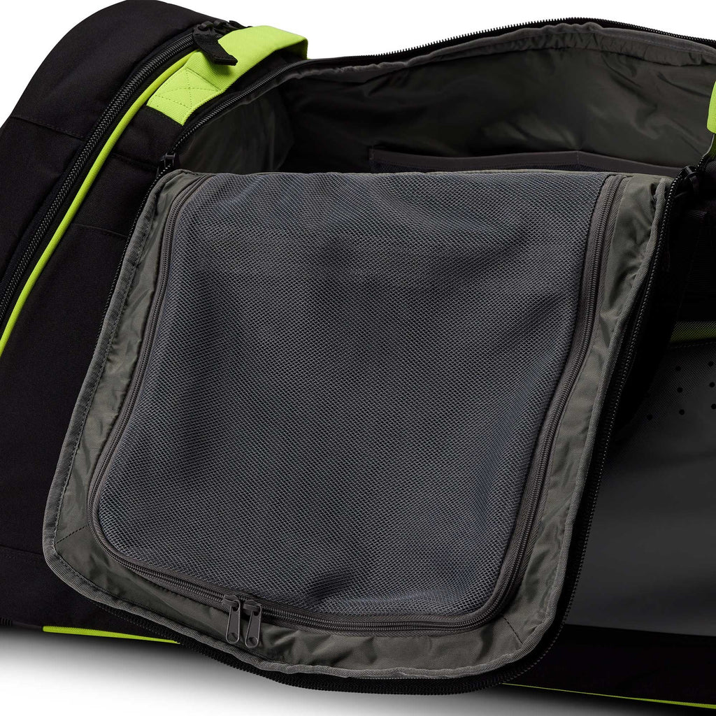 FOX Racing Gear Bag - Shuttle Roller - 156L - DIVIDER (Cloud Grey/Yellow/Black)