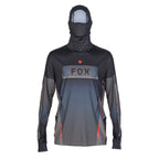 FOX Racing MX | MTB Hooded Jersey - RANGER DRIVE Integrated Balaclava (Black/Grey)