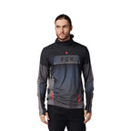 FOX Racing MX | MTB Hooded Jersey - RANGER DRIVE Integrated Balaclava (Black/Grey)