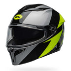 Bell Lithium SHEAR Motorcycle Helmet (Gloss Black/Grey/Yellow)