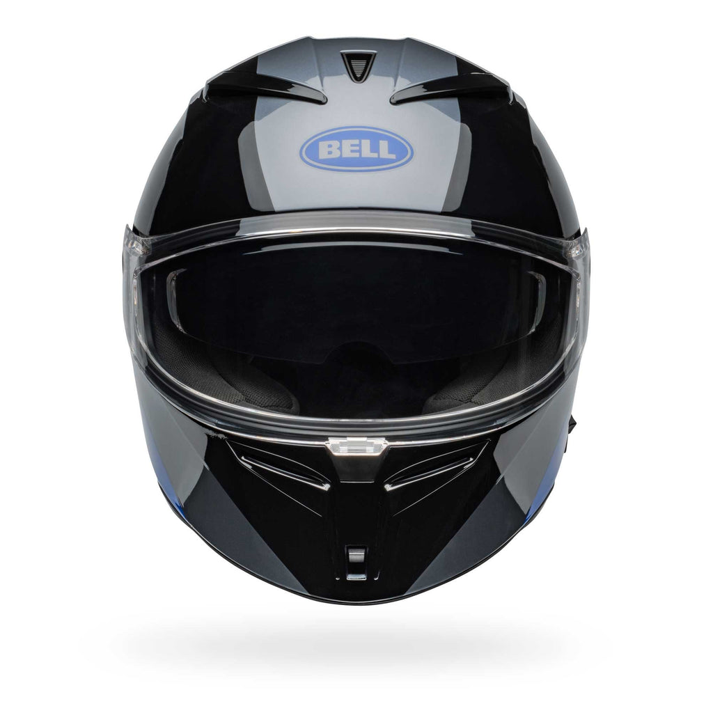 BELL LITHIUM SHEAR Road Helmet (Gloss Black/Grey/Blue)