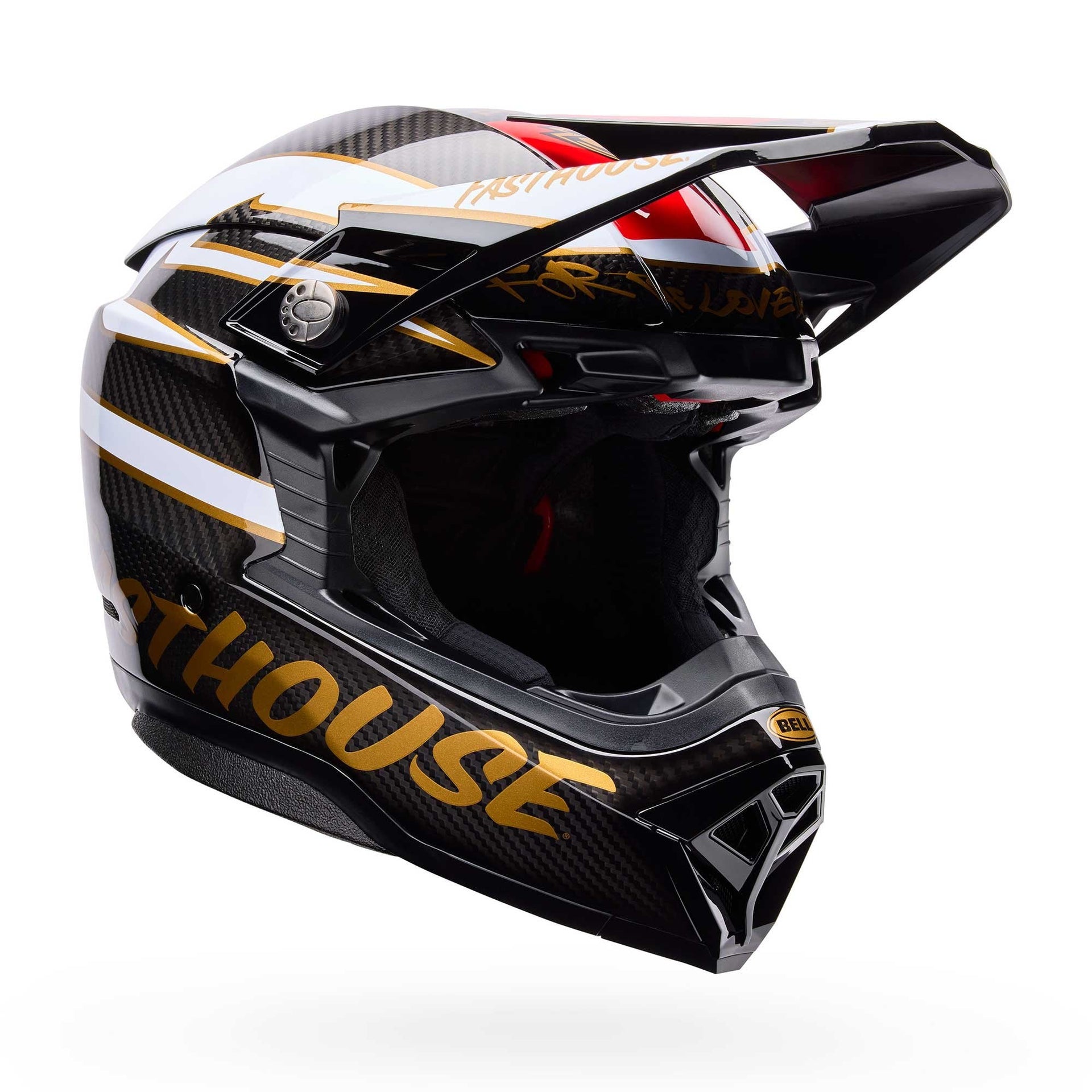 Bell BELL (Limited Edition) MX Helmet - Moto-10 Spherical FastHouse DITD (Black/Gold)