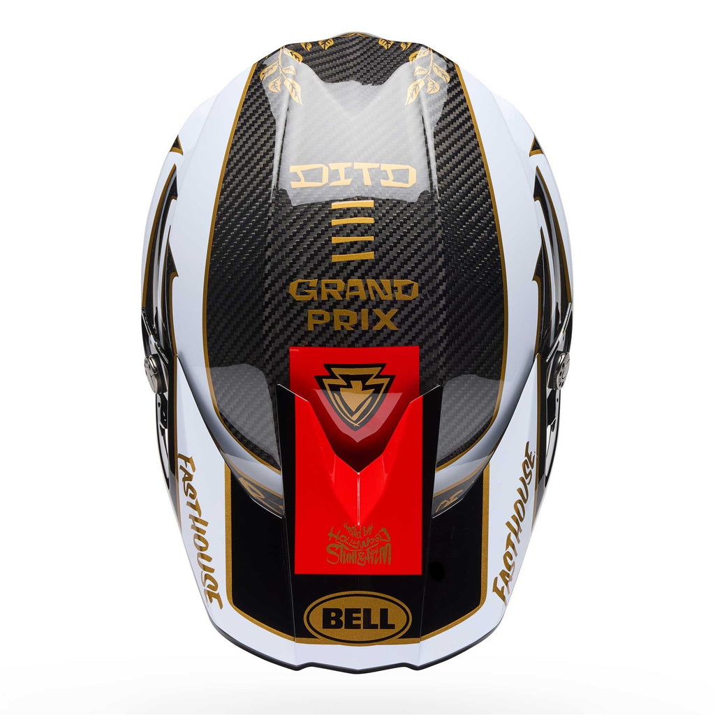 BELL Moto-10 Spherical FastHouse DITD (Limited Edition) MX | Enduro Helmet (Black/Gold)