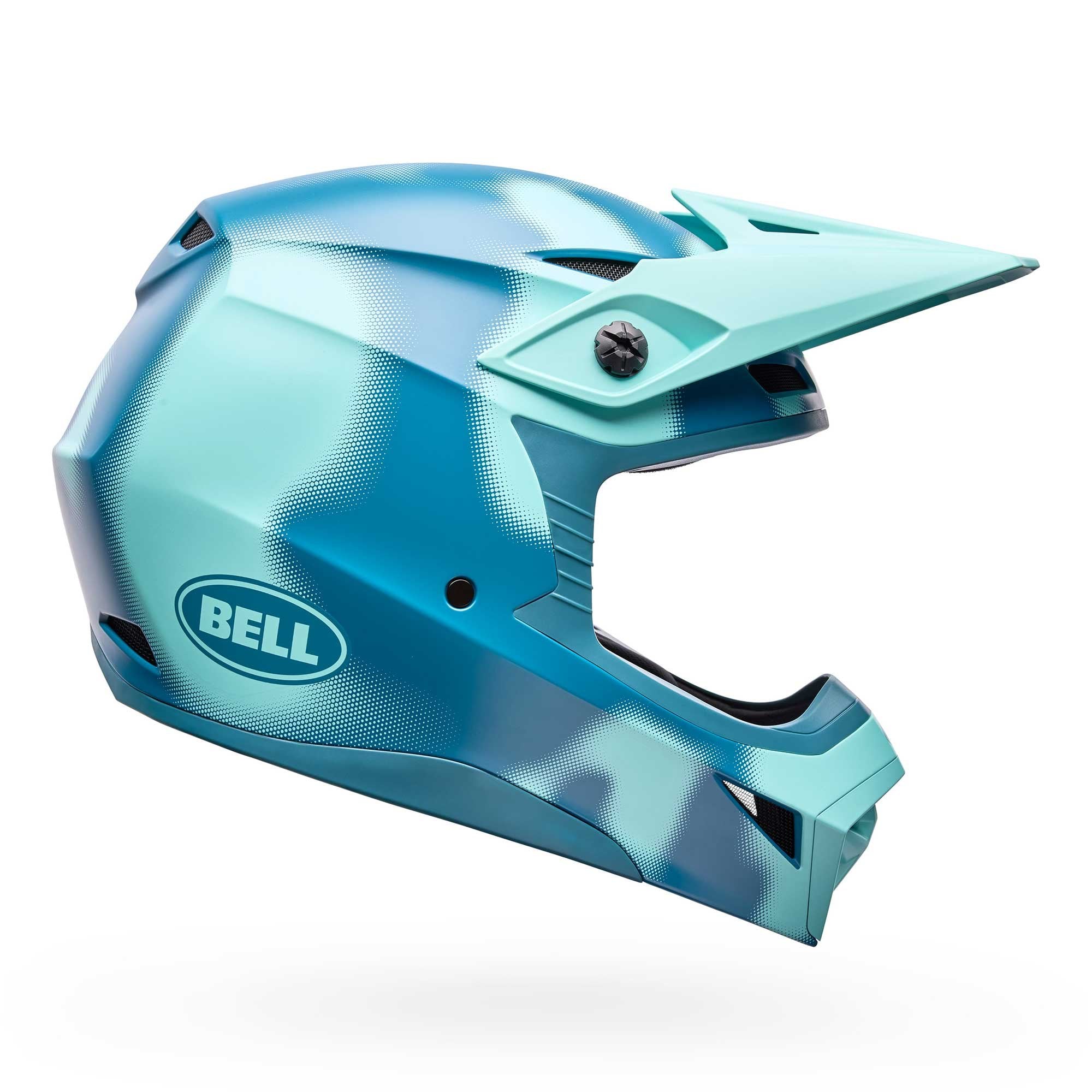 BELL Youth MX Helmet - MX-10 MIPS CAMO (Blue)