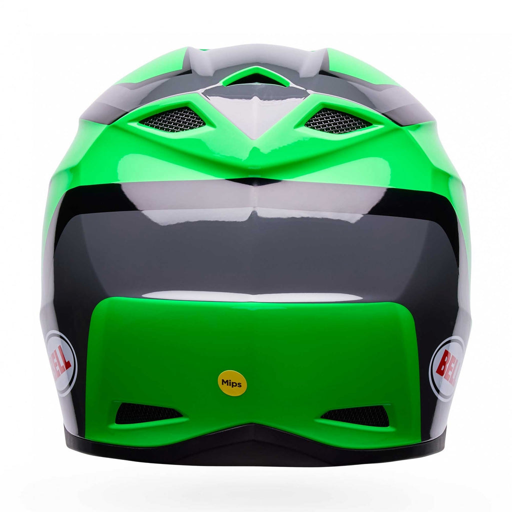 BELL Youth MX Helmet - MX-10 MIPS DYNO (Green/Grey/Black)