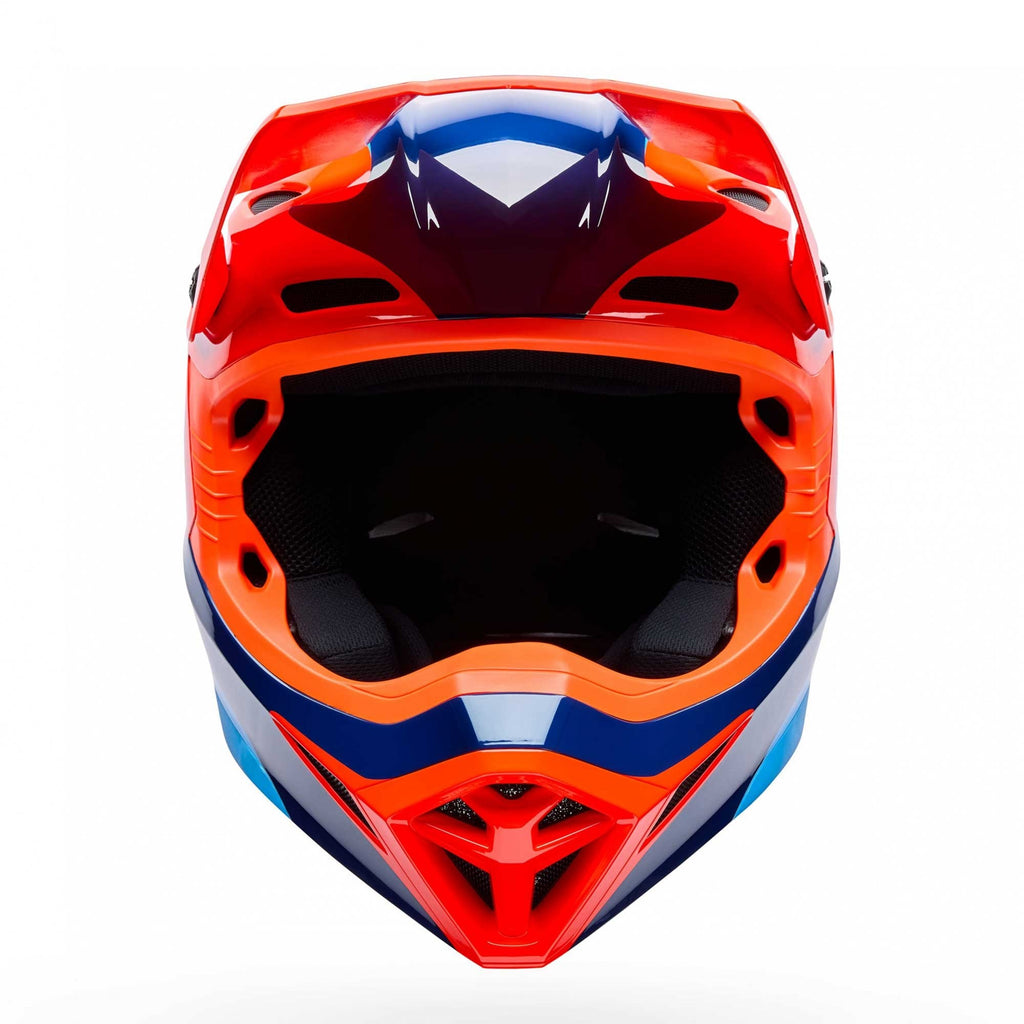 BELL Youth MX Helmet - MX-10 MIPS WAVE (Orange/Blue)