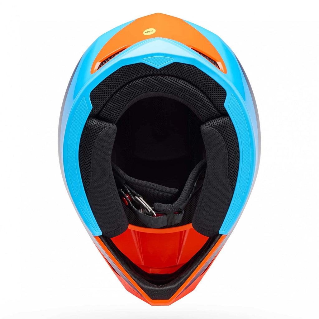 BELL Youth MX Helmet - MX-10 MIPS WAVE (Orange/Blue)