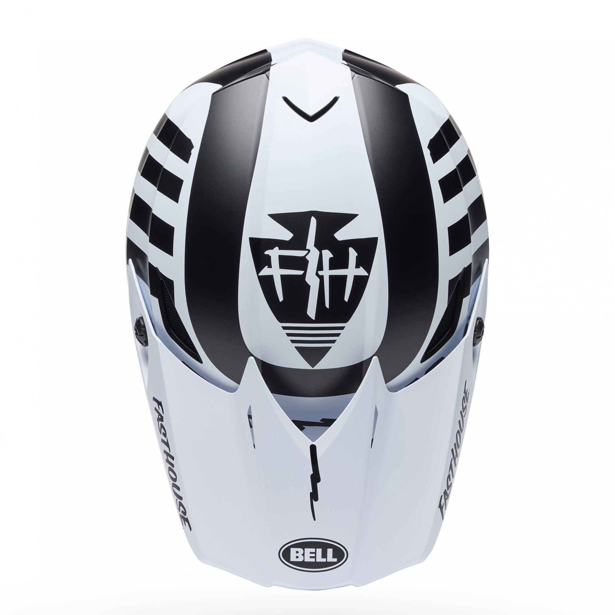 BELL (MX26) MX Helmet - MX-10 MIPS FASTHOUSE (Black/White)