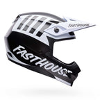 BELL Youth MX-10 MIPS FASTHOUSE MX Helmet (Black/White)