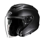 HJC I31 Plain Open Face Motorcycle Helmet (Matt Black)