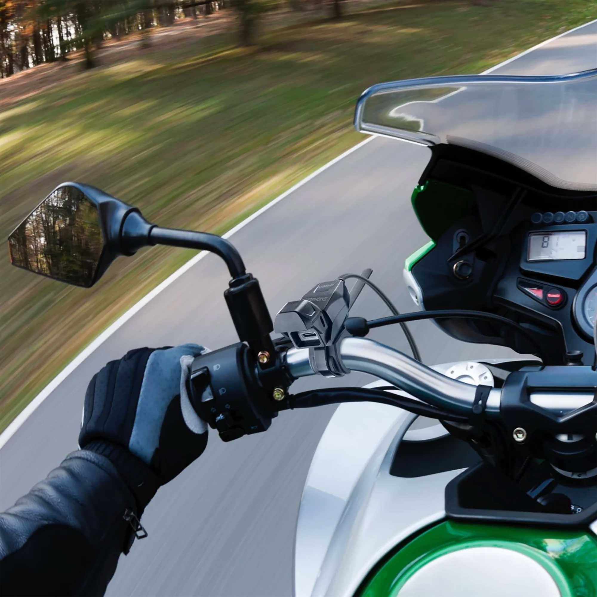 Interphone (Accessory) - Handlebar Power Supply - Type A