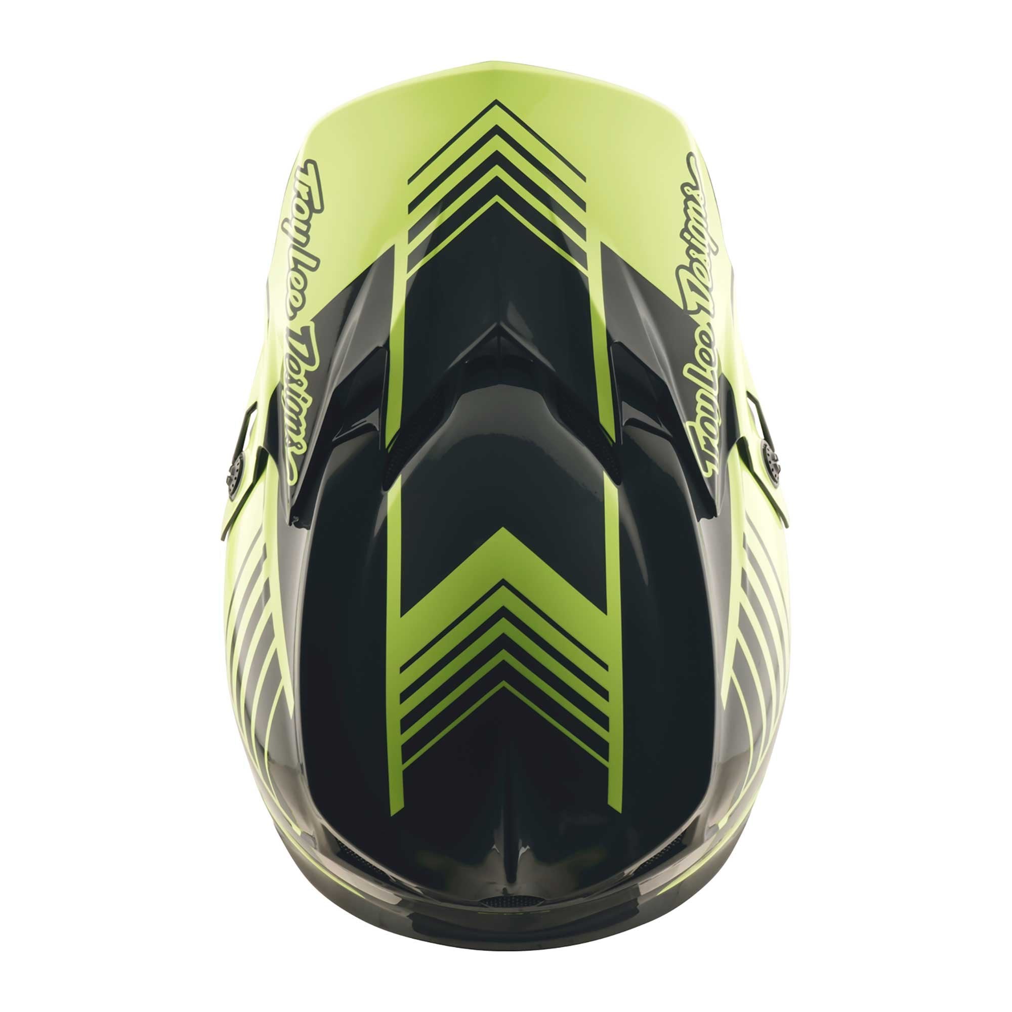 Troy Lee Motocross Helmet - GP Pro MIPS - SEGMENT (Glo Yellow/Black)