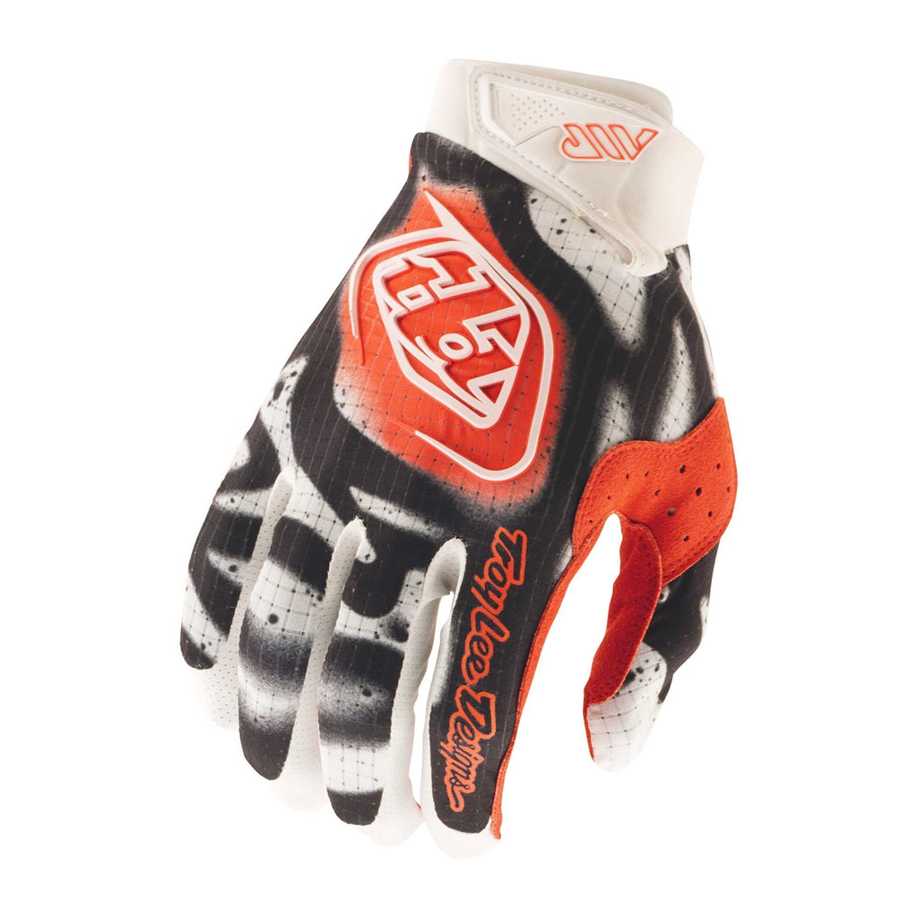 Troy Lee MX | MTB Youth Gloves - AIR MEMBRANE (White/Black/Infra Red)