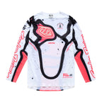 Troy Lee Motocross Jersey - SE Ultra MEMBRANE (White/Black/Infra Red)