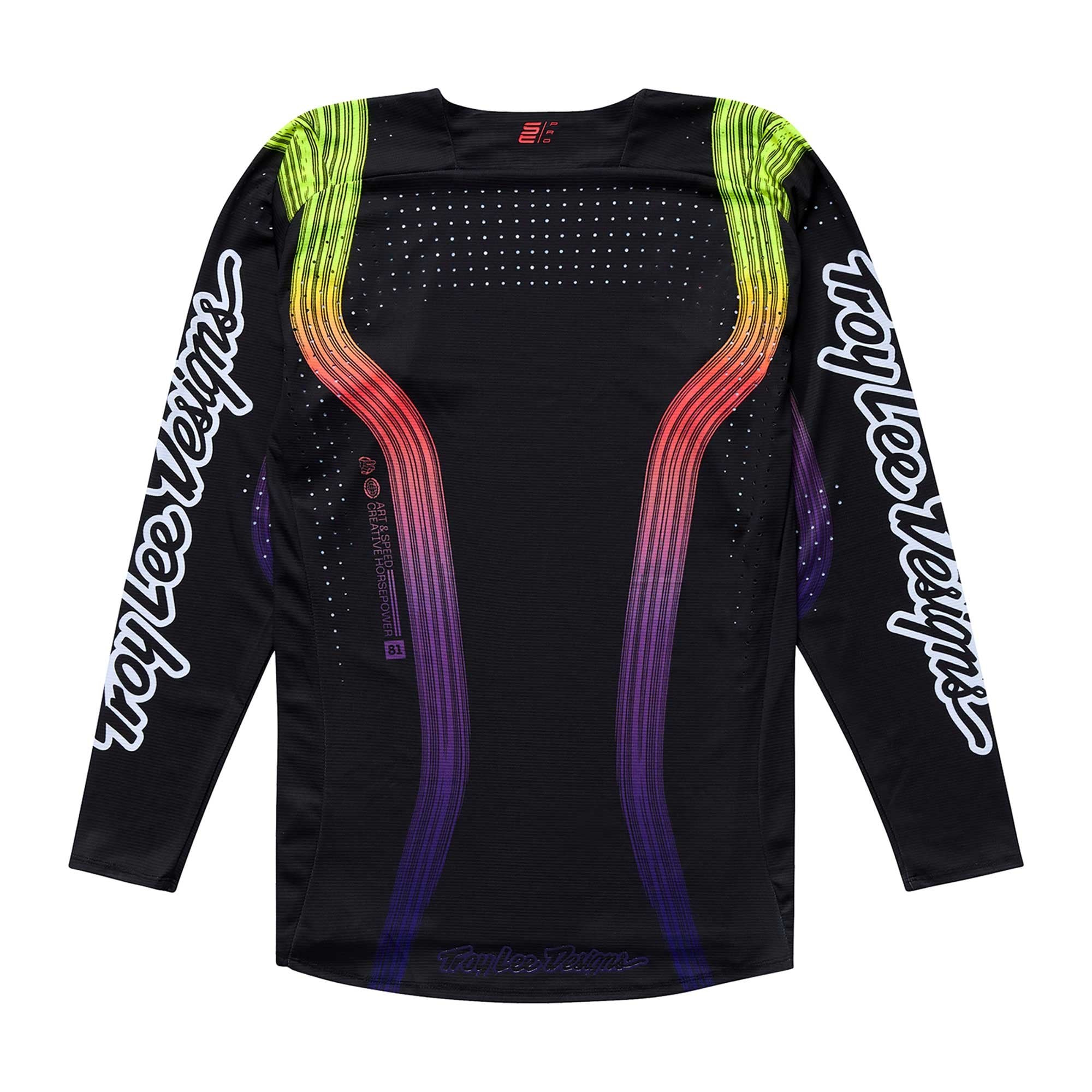 Troy Lee Motocross Youth Jersey & Pant Kit - SE Pro STRIPES (Black/Multi)