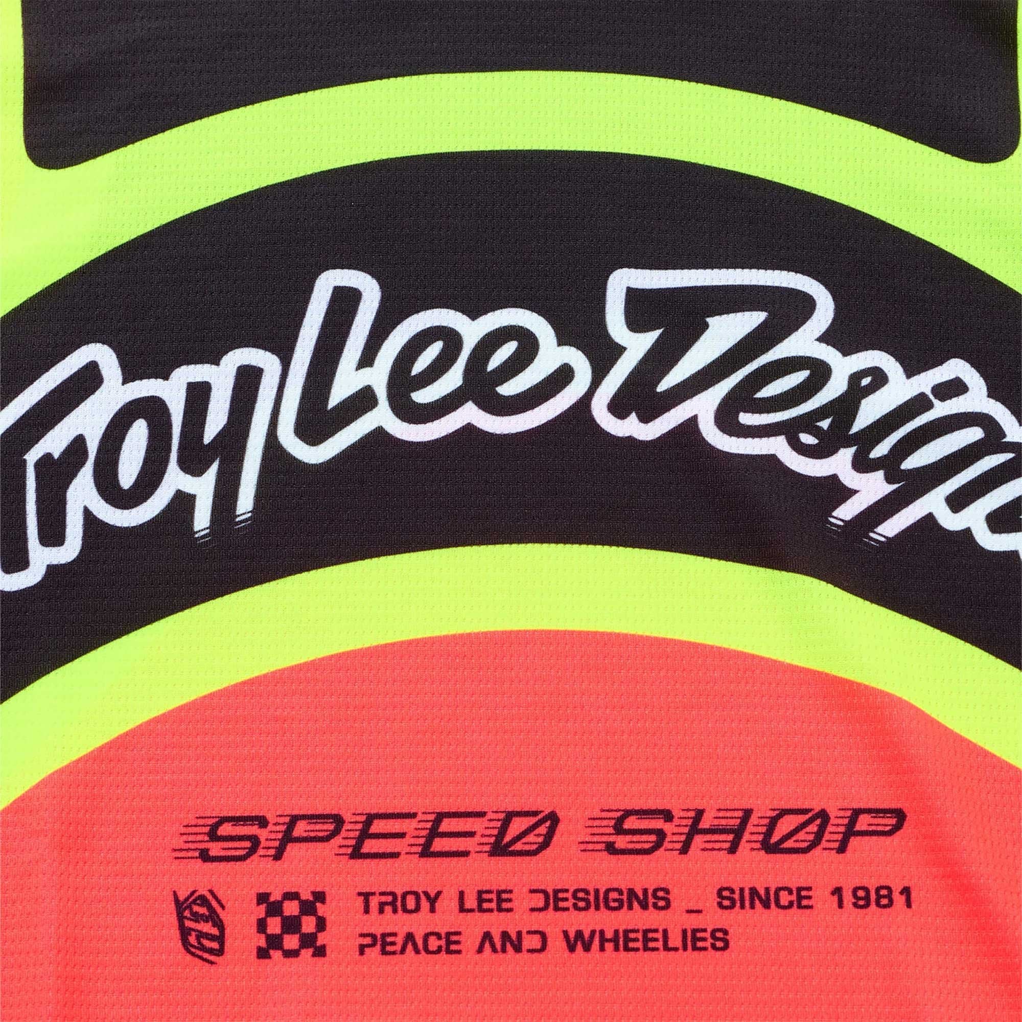 Troy Lee Motocross Jersey & Pant Kit - GP Pro SWERVE / GP Pro Mono (Infra Red/Flo Yellow)