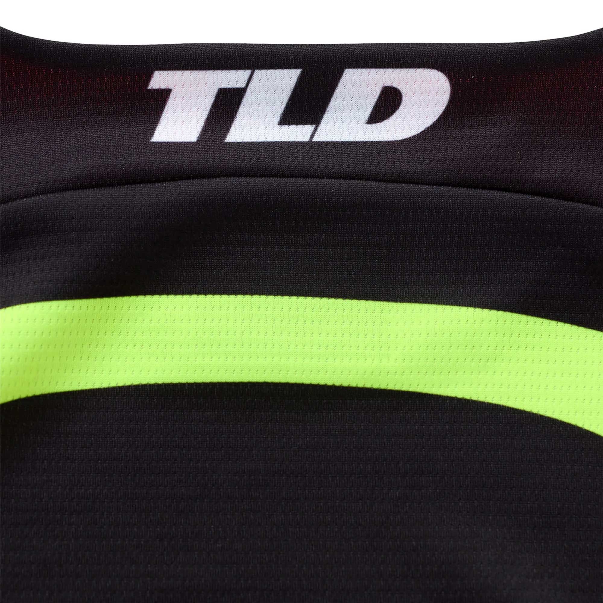 Troy Lee Motocross Jersey - GP Pro SWERVE (Infra Red/Flo Yellow)