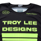 Troy Lee Motocross Jersey - GP Pro SEGMENT (Black/Flo Yellow)