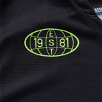 Troy Lee Motocross Jersey - GP Pro SEGMENT (Black/Flo Yellow)