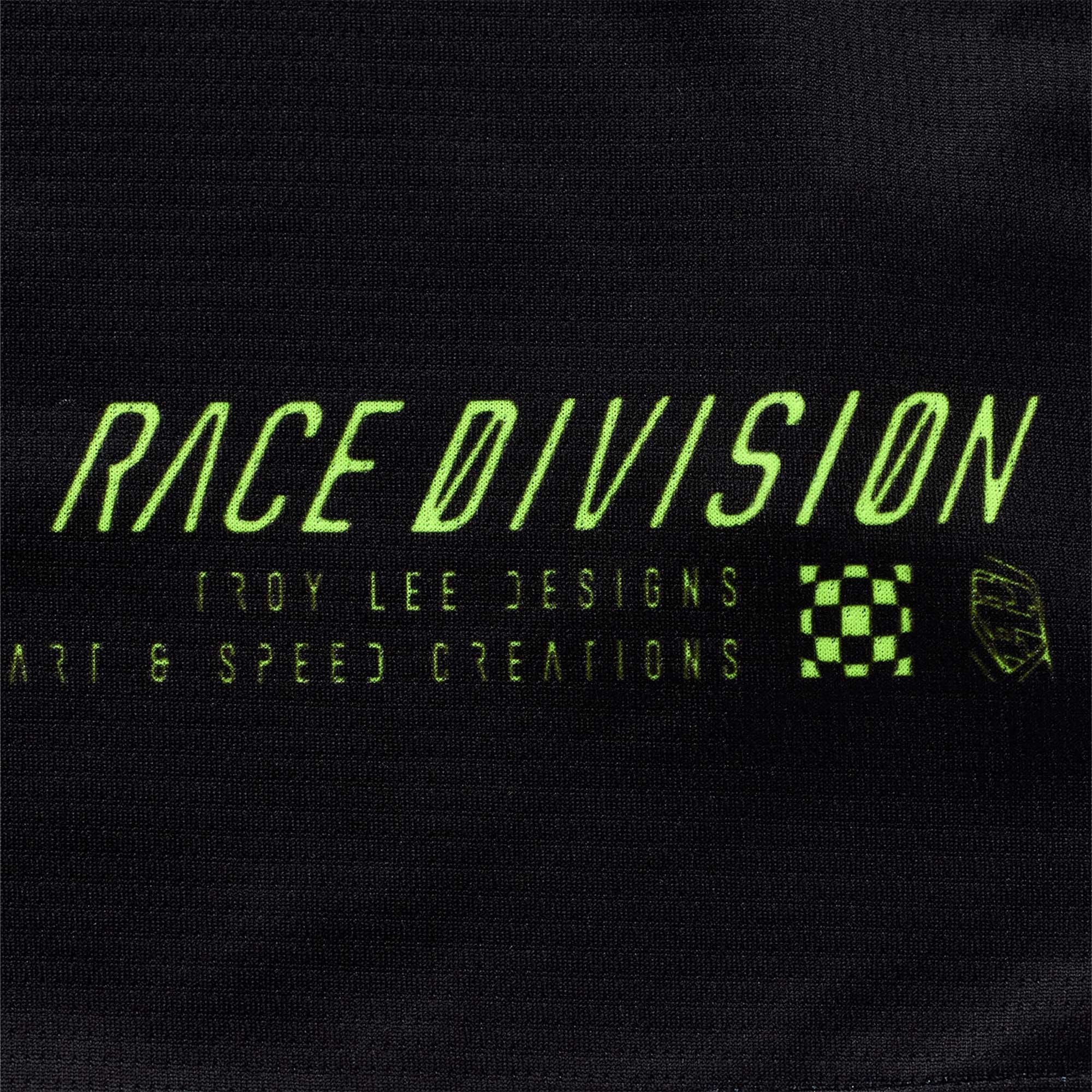 Troy Lee Motocross Jersey - GP Pro SEGMENT (Black/Flo Yellow)