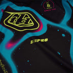 Troy Lee Motocross Kids | Youth Jersey - GP Pro MEMBRANE (Black/Teal/Pink/Glo Yellow)