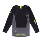 Troy Lee Designs Enduro Jersey - SCOUT GP Pro FADE OUT (Black/Grey/Flo Yellow)